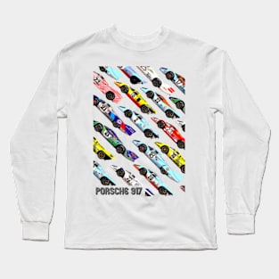 Porsche 917 Pop-Art Style Le Mans Art Long Sleeve T-Shirt